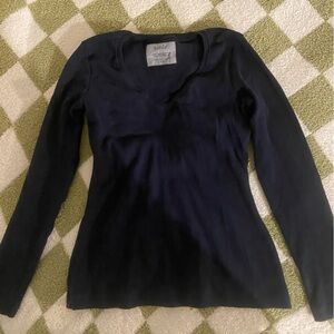 Blue Tonle Long Sleeve Top